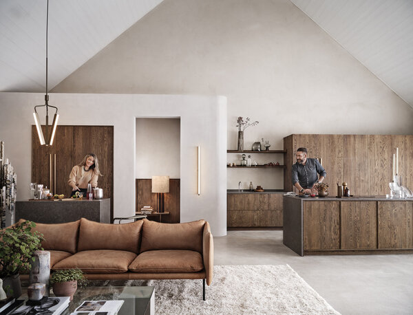 Köksinspiration Wood ek mörkolja