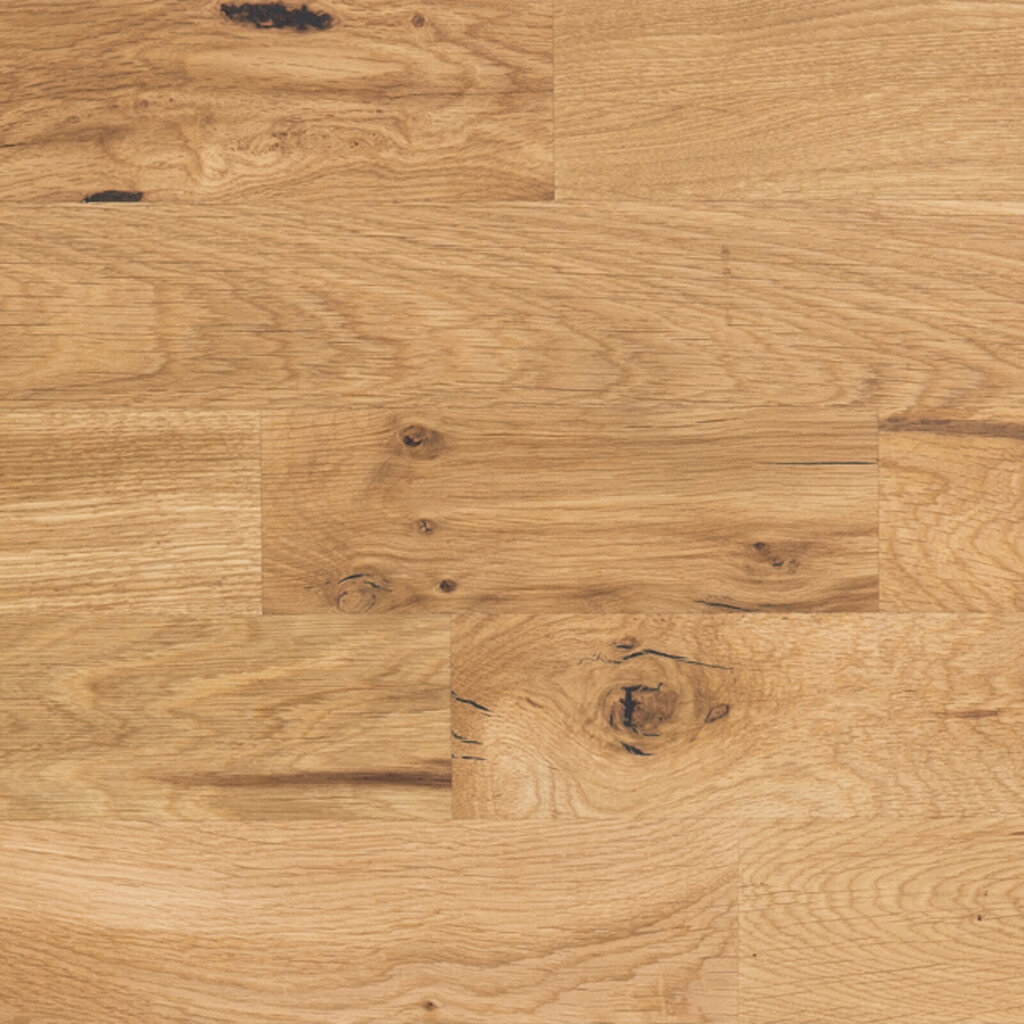 Bänkskiva trä ek rustik