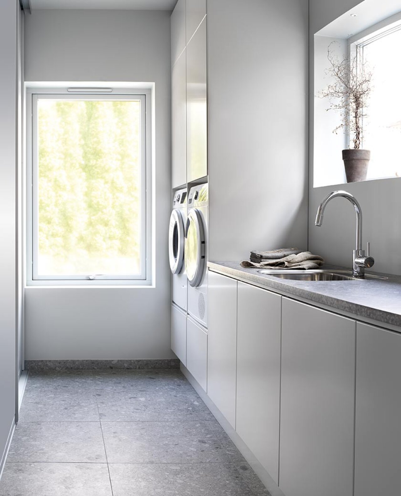 Villa Grå - bad, tvätt och förvaring Villa Grå - bad, tvätt och förvaring