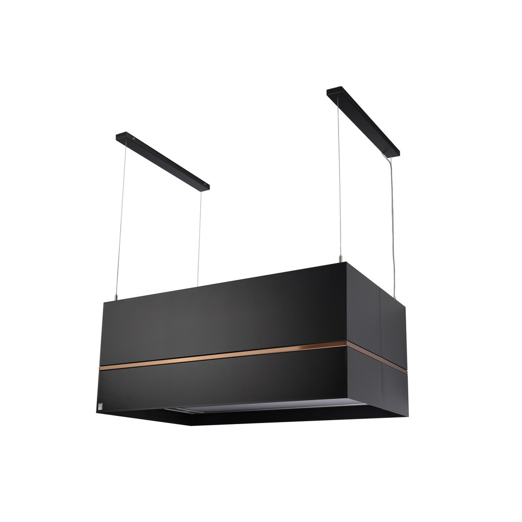 Røroshetta fläkt Stripe frihängande svart