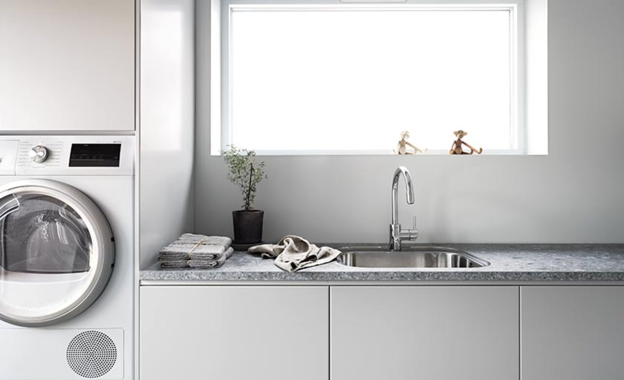 Villa Grå - bad, tvätt och förvaring Villa Grå - bad, tvätt och förvaring