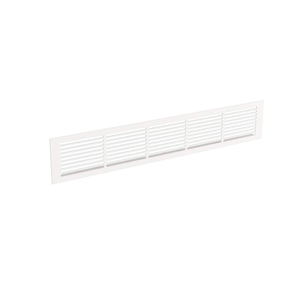 Ventilationsgaller alu vit