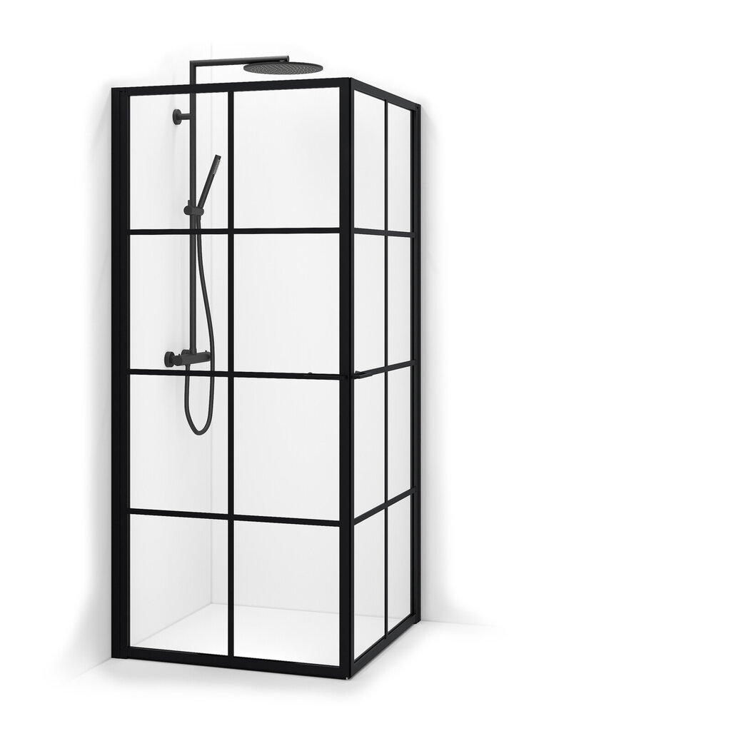 Duschhörna Empire 90x90 svart spröjs Duschhörna Empire 90x90 svart spröjs