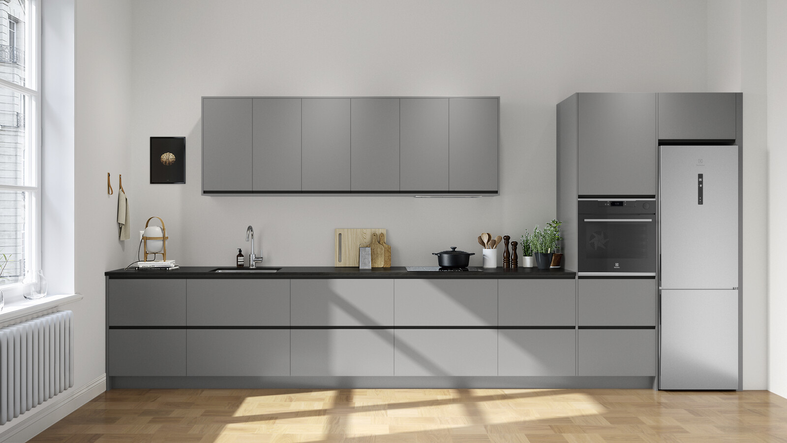 Line mörkgrå grafitgrå