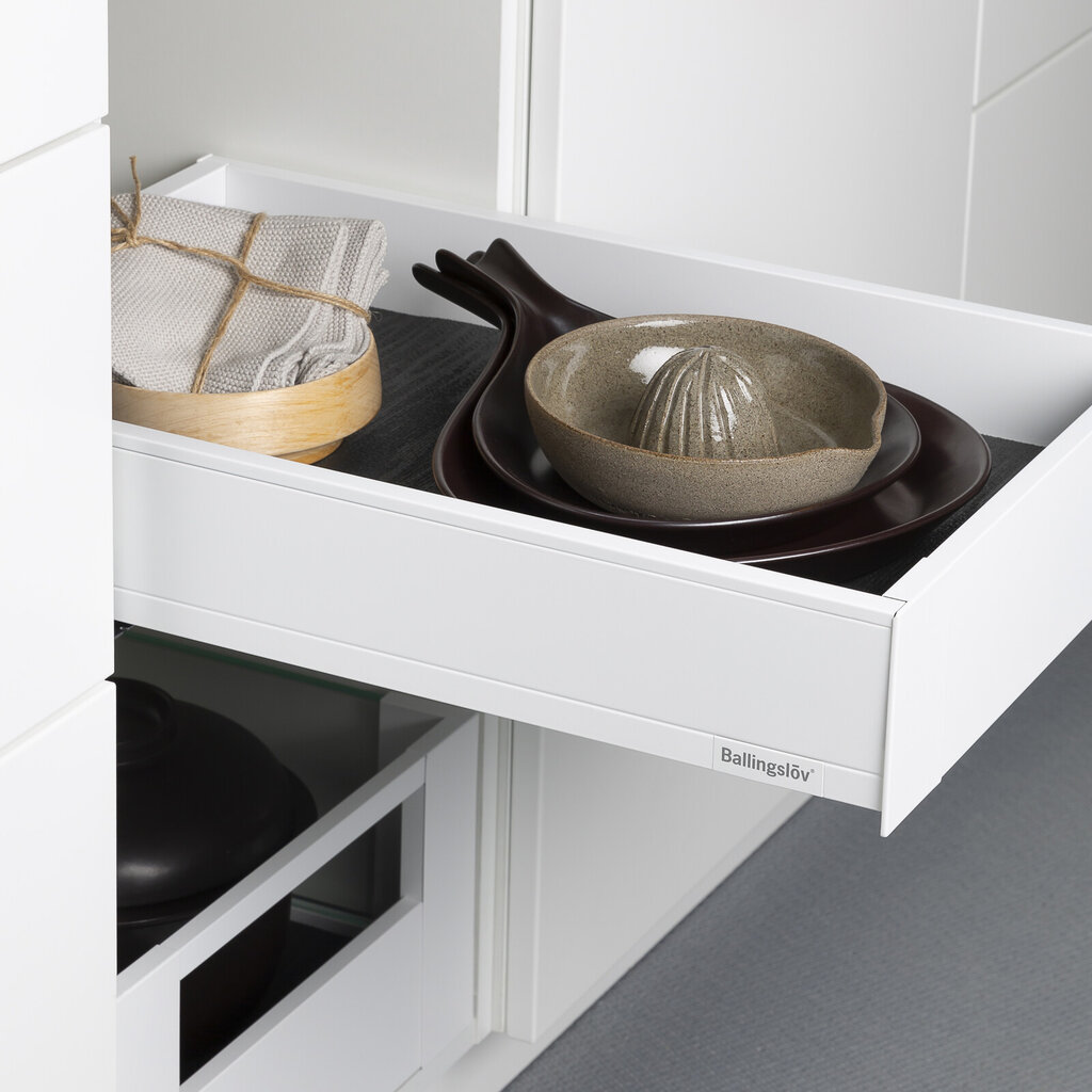 Back 40 vit plåt låg