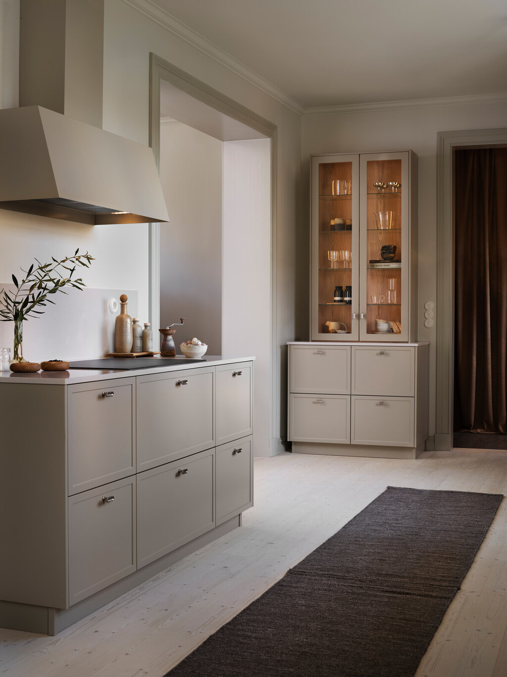 Köksinspiration Aroma mörkbeige