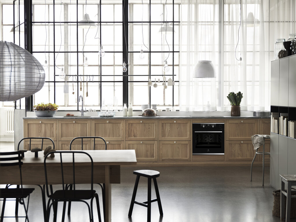 Köksinspiration Gastro ek vitpigmenterad och Bistro varmgrå Köksinspiration Gastro ek vitpigmenterad och Bistro varmgrå