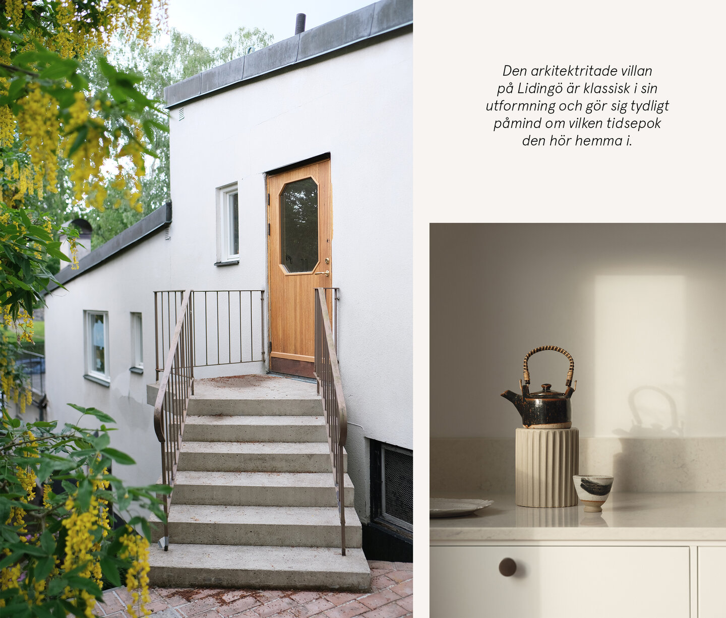 Funkisvilla på Lidingö Funkisvilla på Lidingö