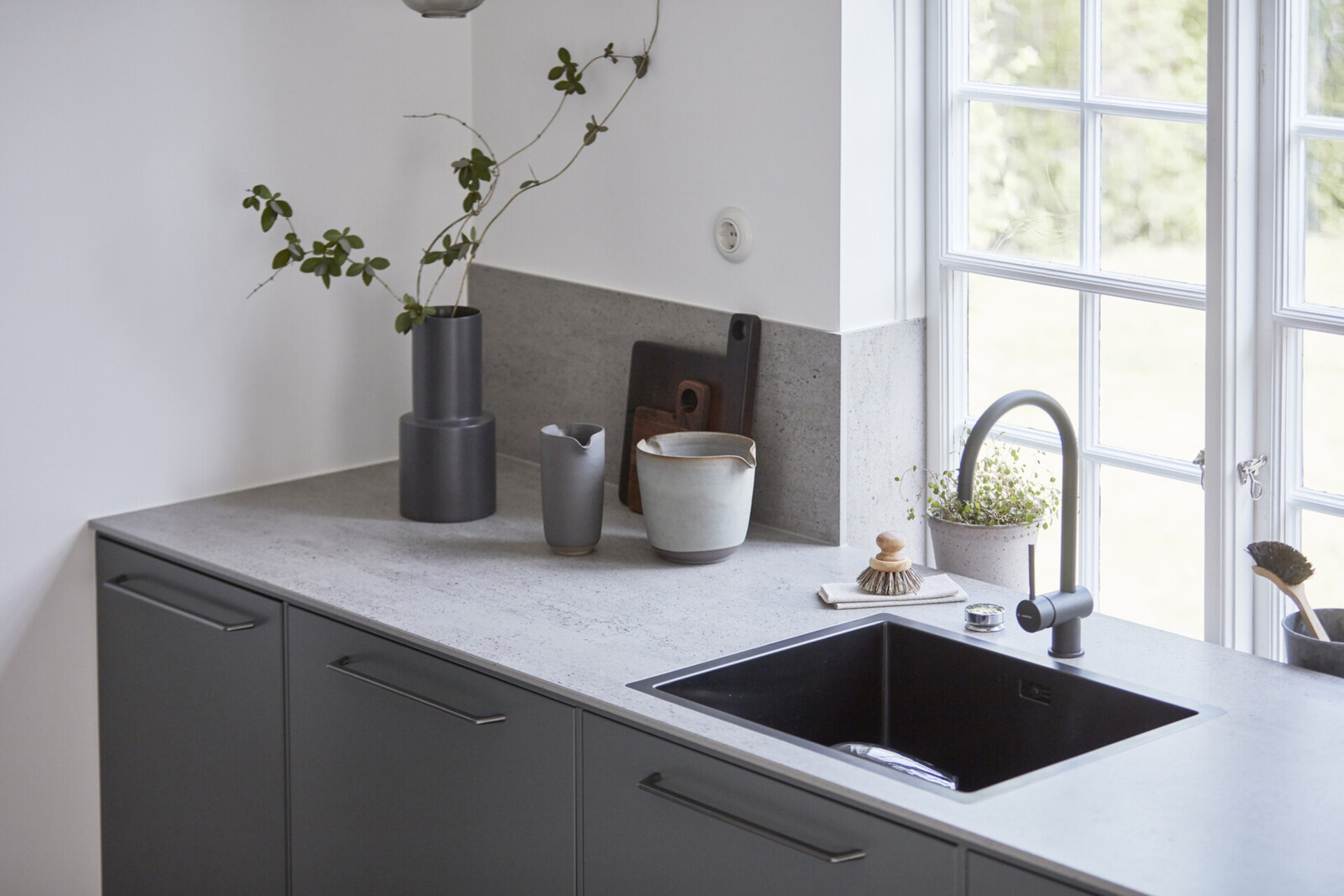 Köksinspiration Bistro gröngrå Köksinspiration Bistro gröngrå