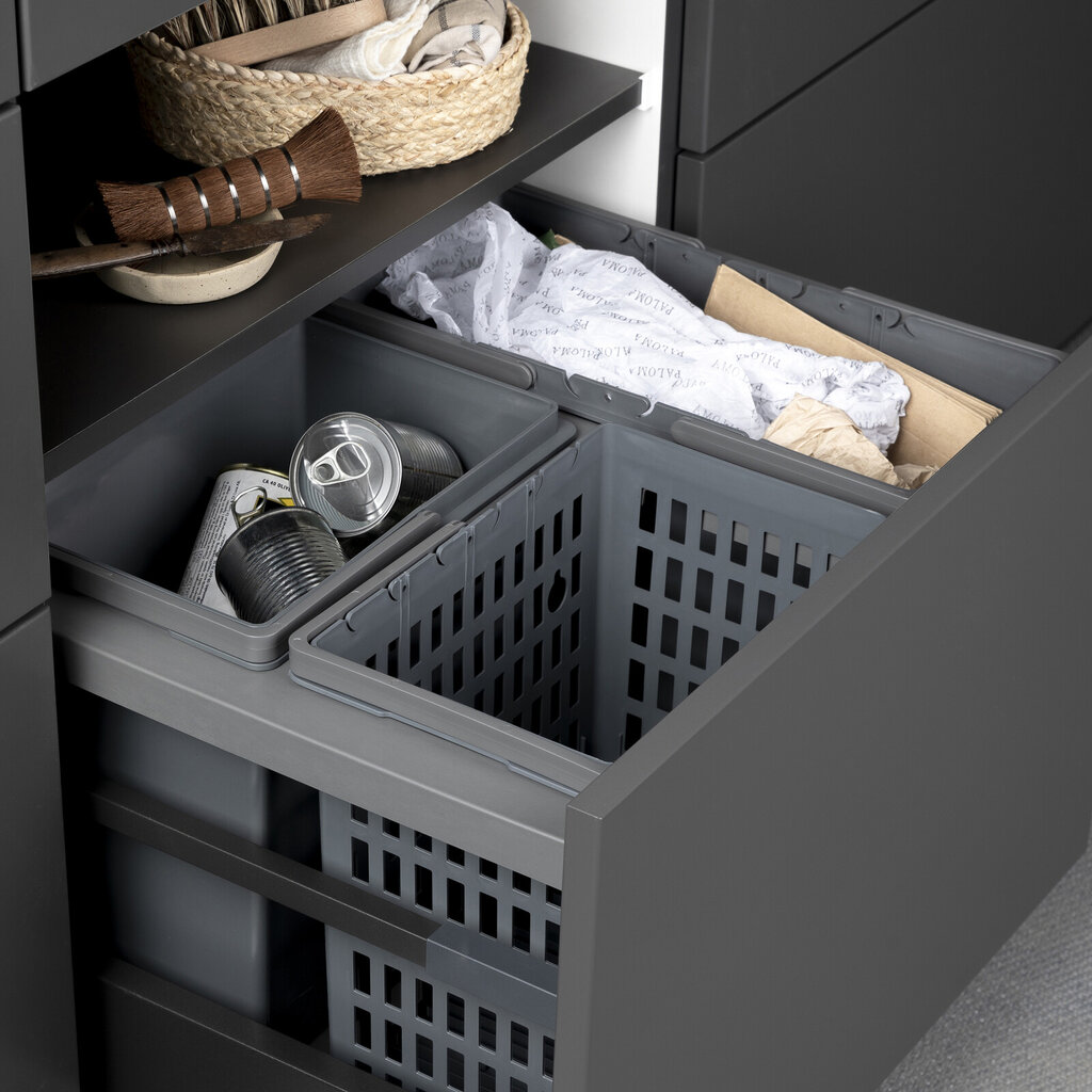 Atira sopskåp 60, låda med sopinrede Atira sopskåp 60, låda med sopinrede