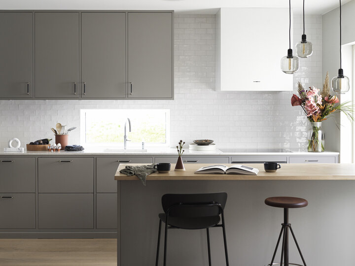 Köksinspiration Bistro varmgrå system 25