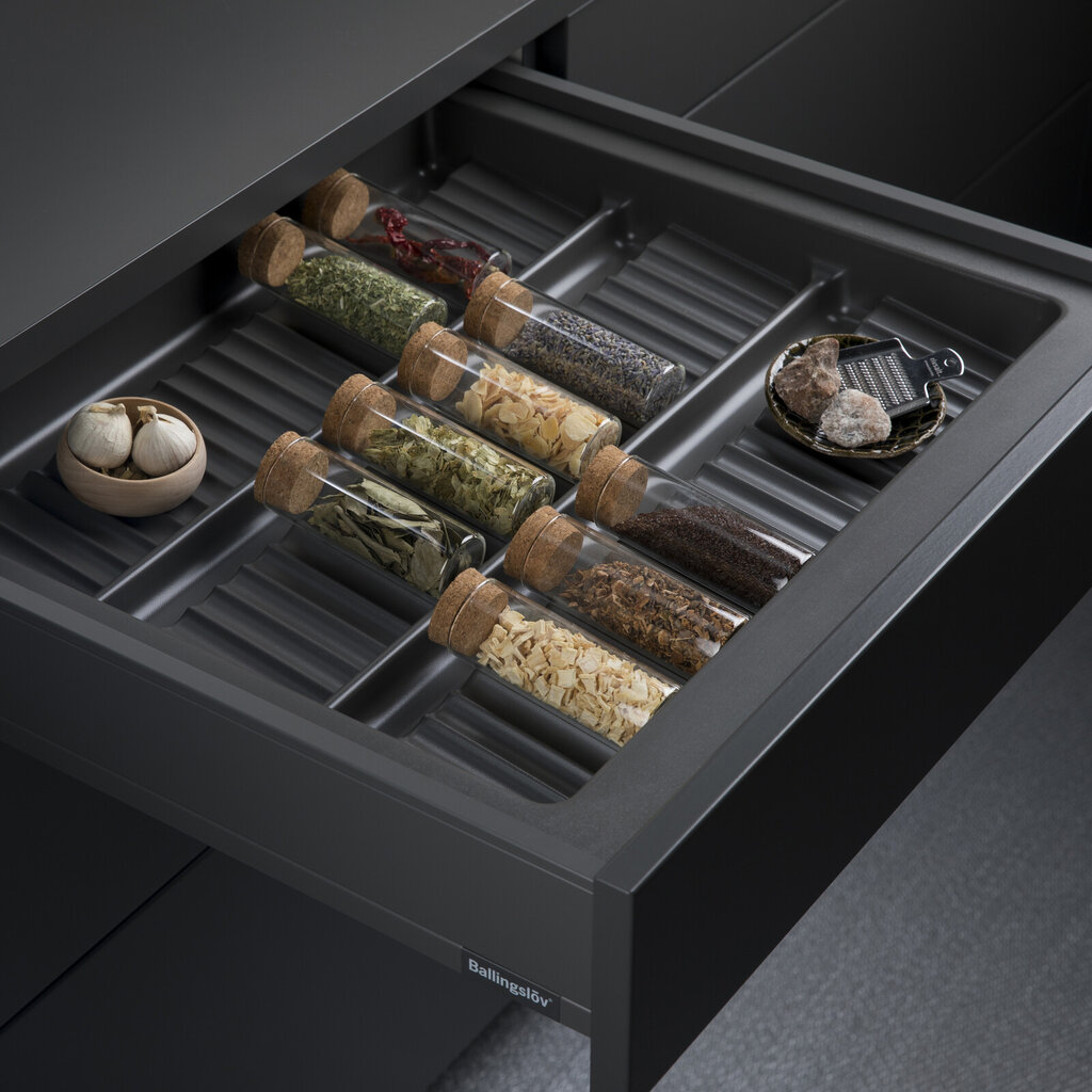 Insatsfack krydd 60, grå plast