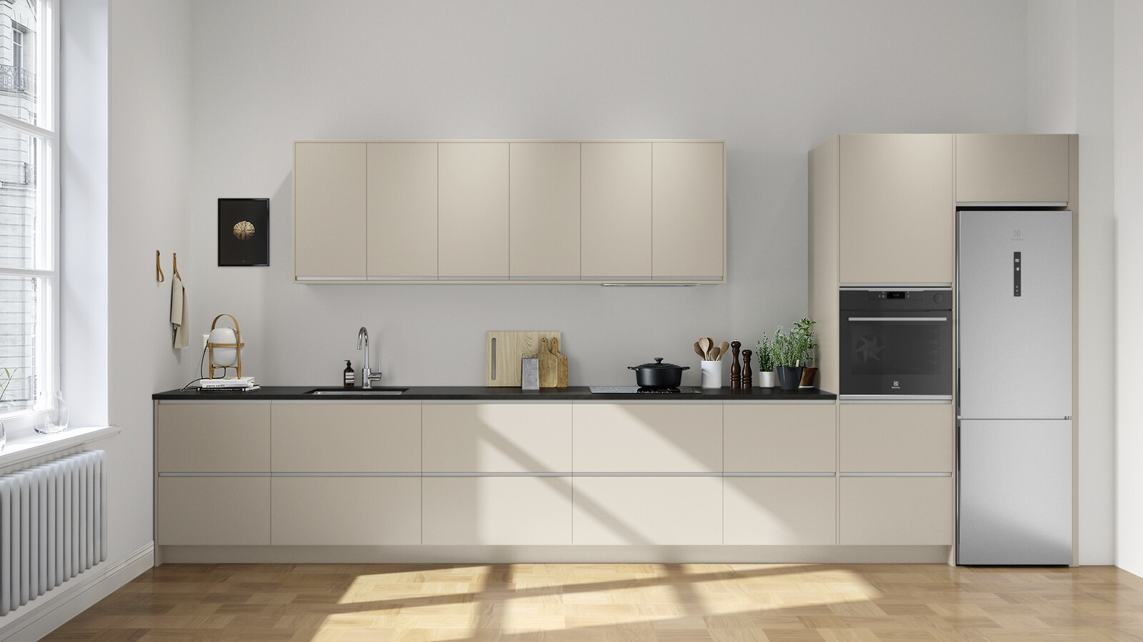 Line ostronbeige alu