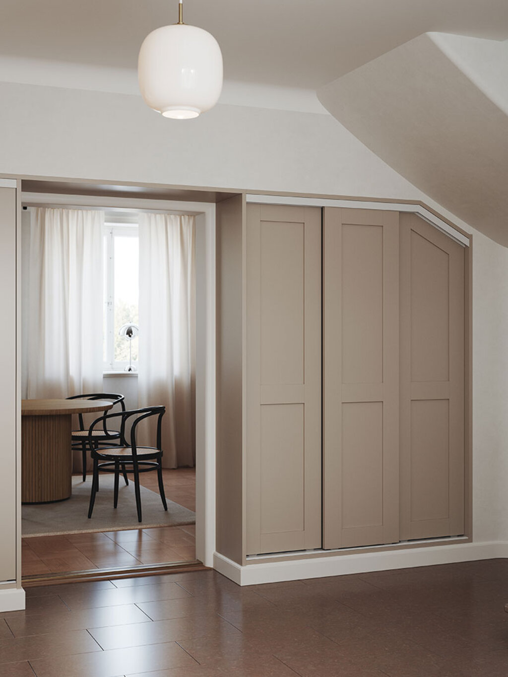 Monteringsanvisning snedtak hörn