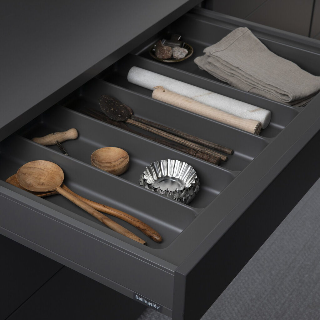 Insatsfack redskap 80, grå plast