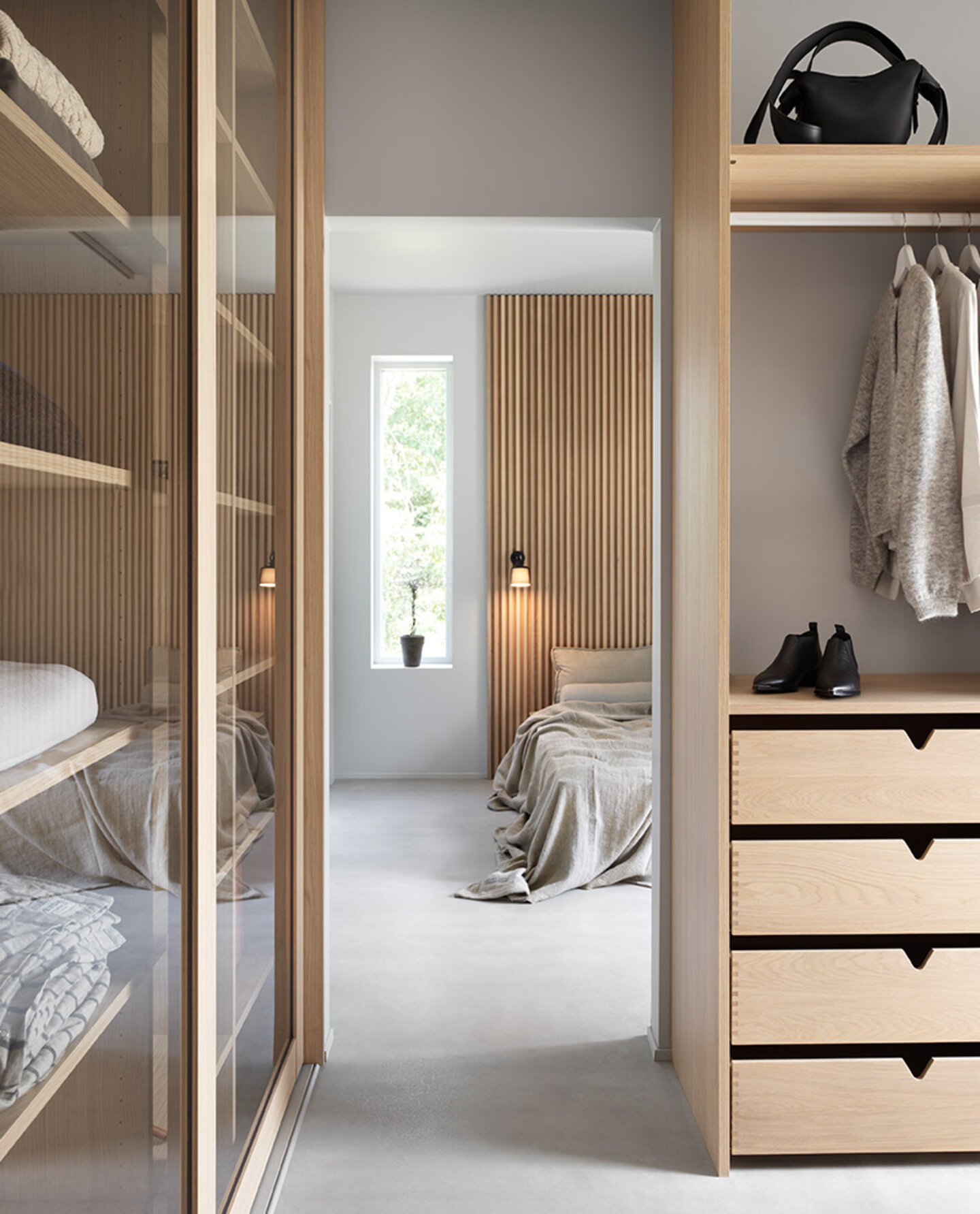 Villa Grå - fantastisk walk-in closet Villa Grå - fantastisk walk-in closet