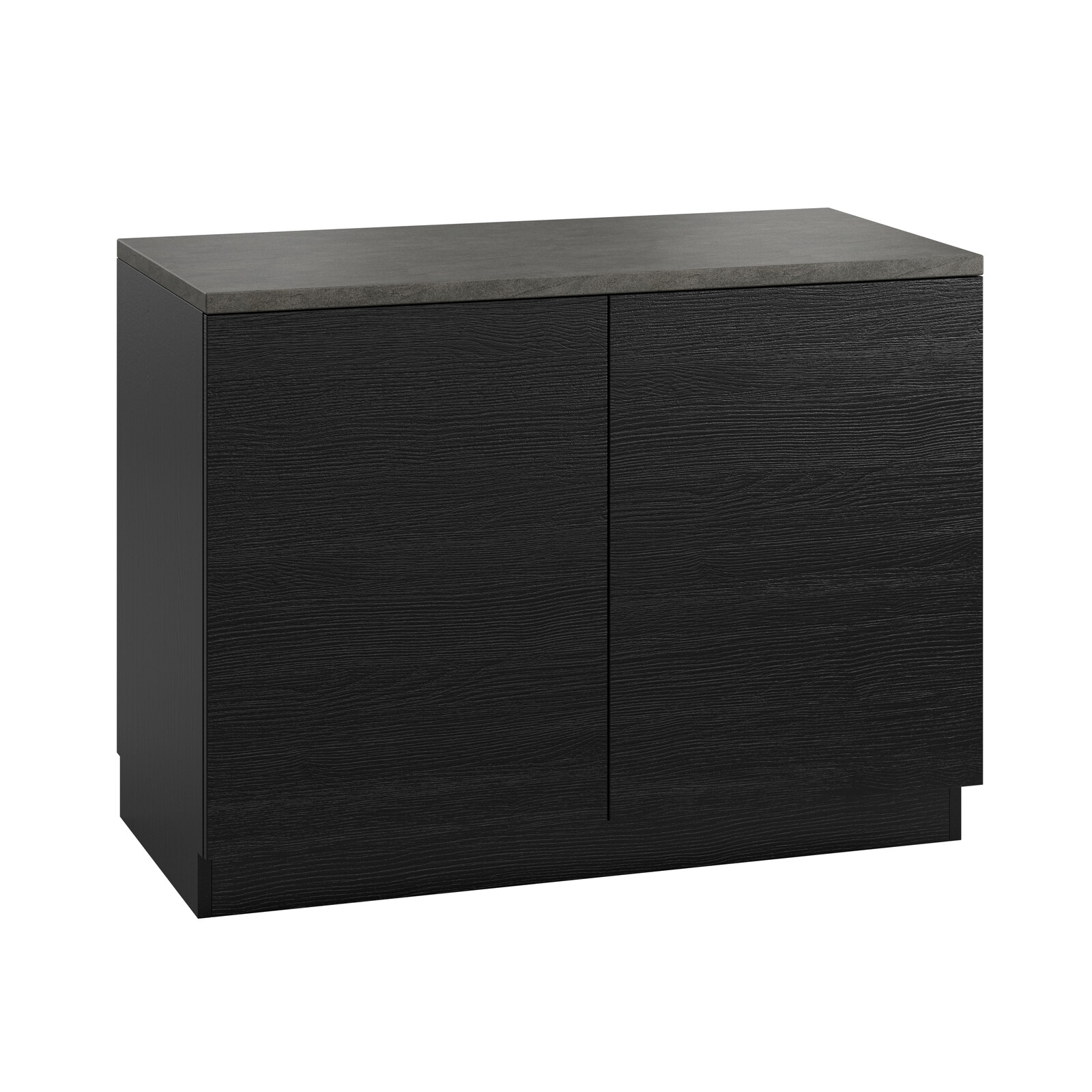 Kökslucka Bistro ask svart bänkskåp