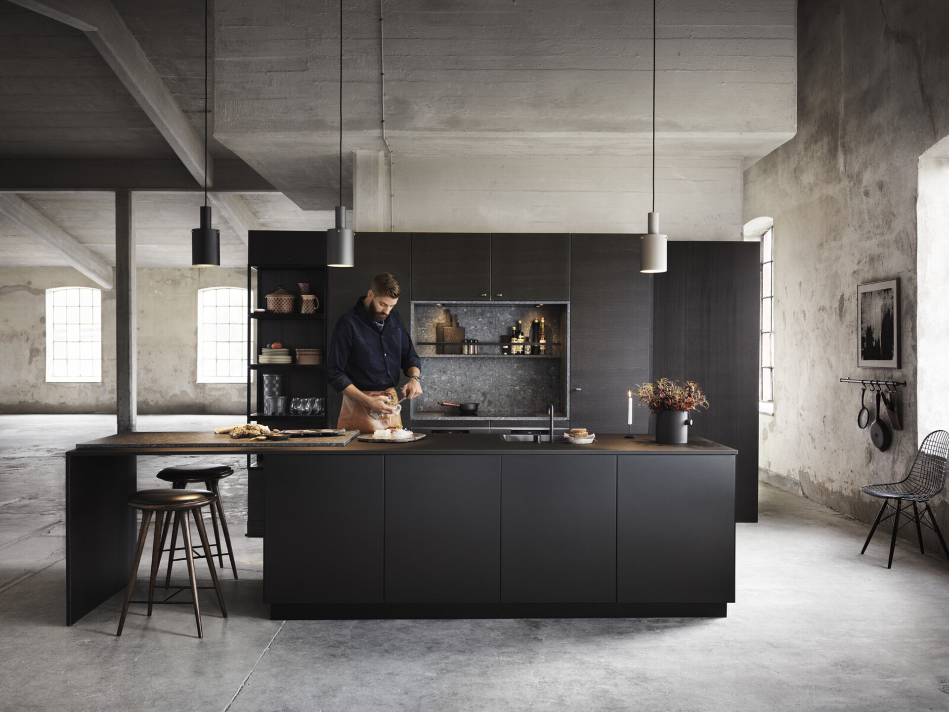 Köksinspiration Bistro ask brunbets