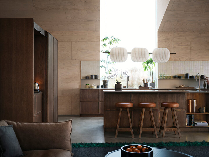 Köksinspiration Mood mocca och Bistro salviagrön