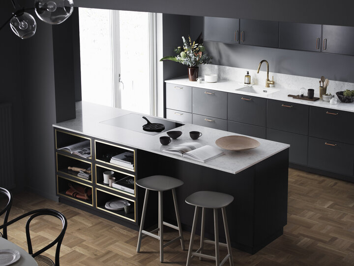 Köksinspiration Bistro peppargrå - Frida Fahrman