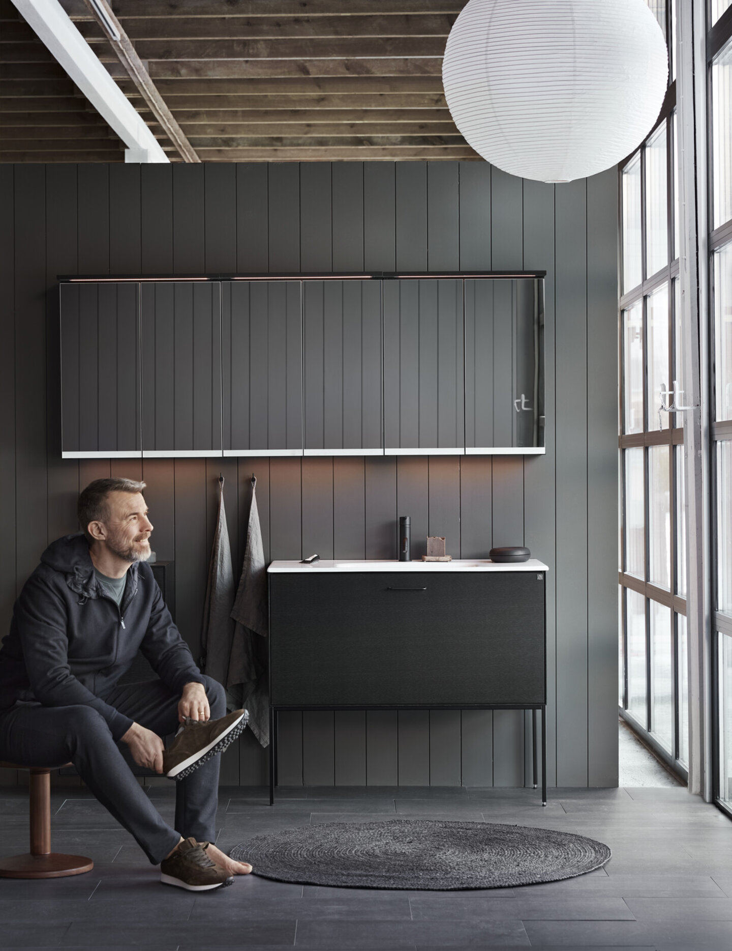 Badrumsinspiration Vanity ek svartbets Badrumsinspiration Vanity ek svartbets