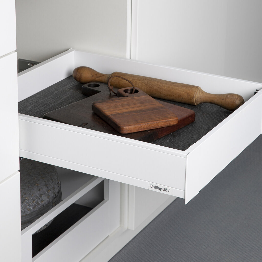 Back 50 vit plåt låg