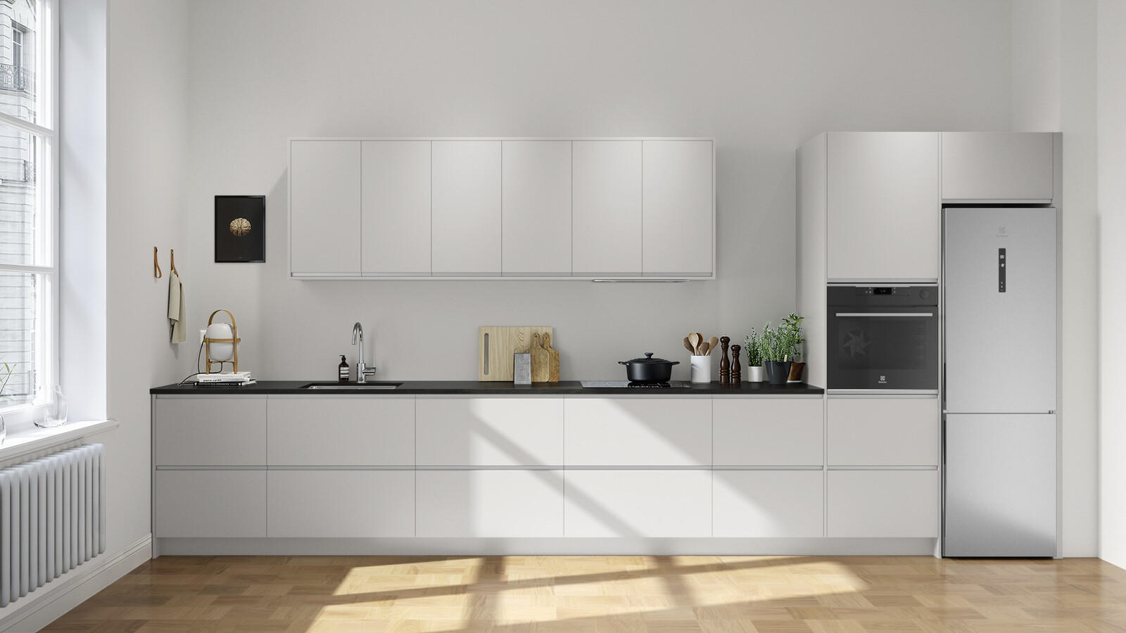 Line pärlgrå alu Line pärlgrå alu