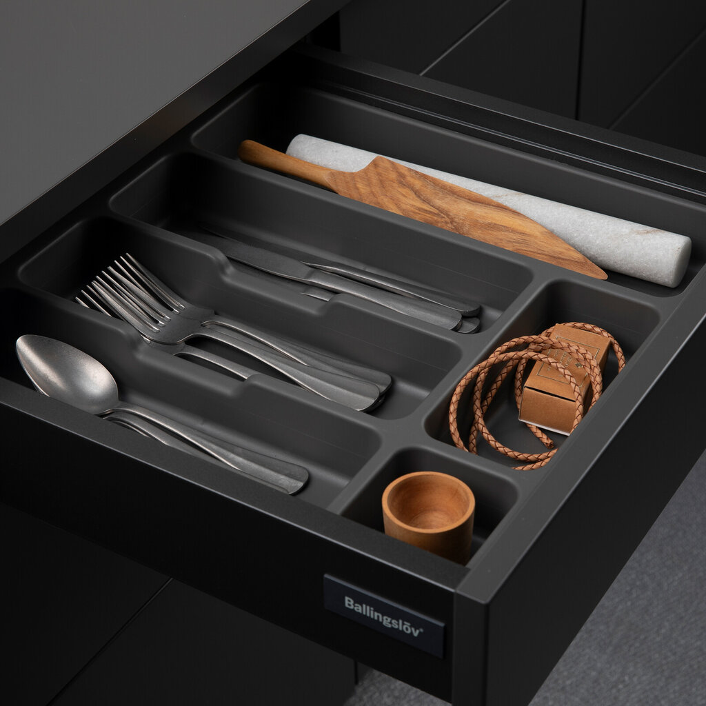 Insatsfack 50 grå plast Atira