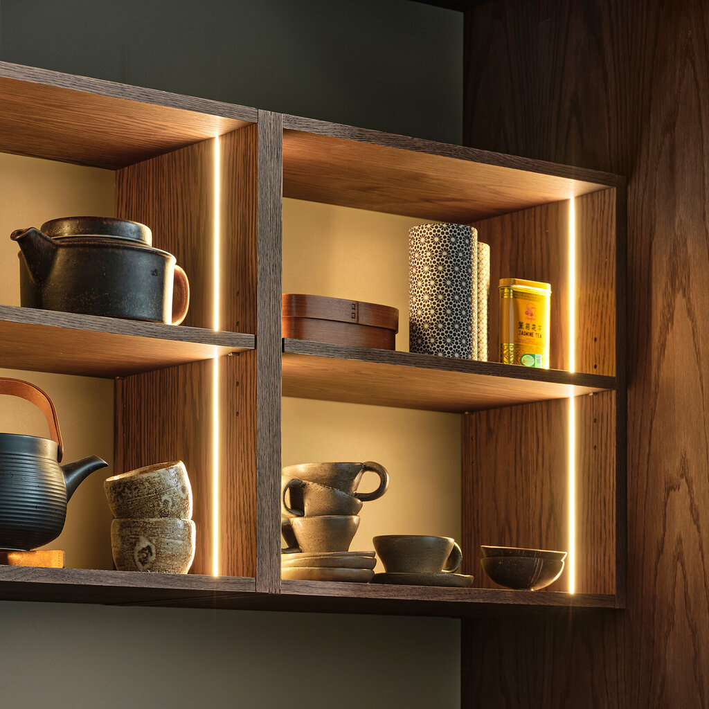 Belysningslist sidofräst