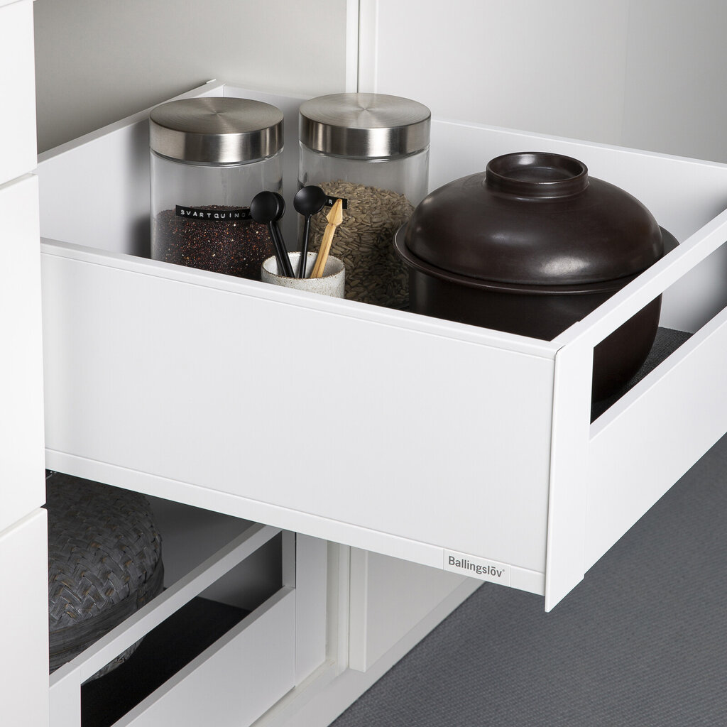 Back 50 vit plåt hög