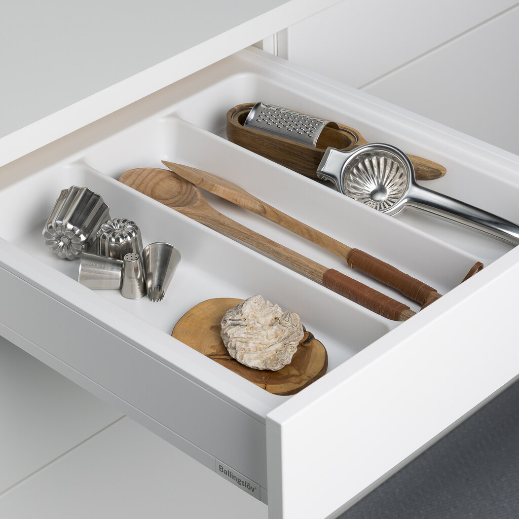 Redskapsinsats 50 vit plast