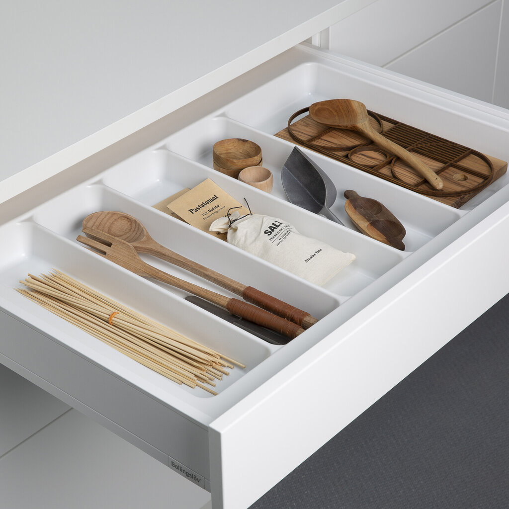 Redskapsinsats 80 vit plast