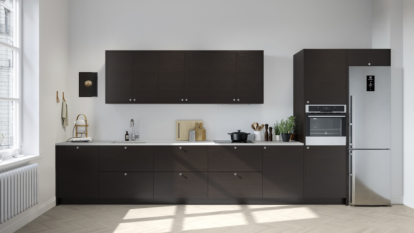 Bistro ask brunbets rakt kök Bistro ask brunbets rakt kök