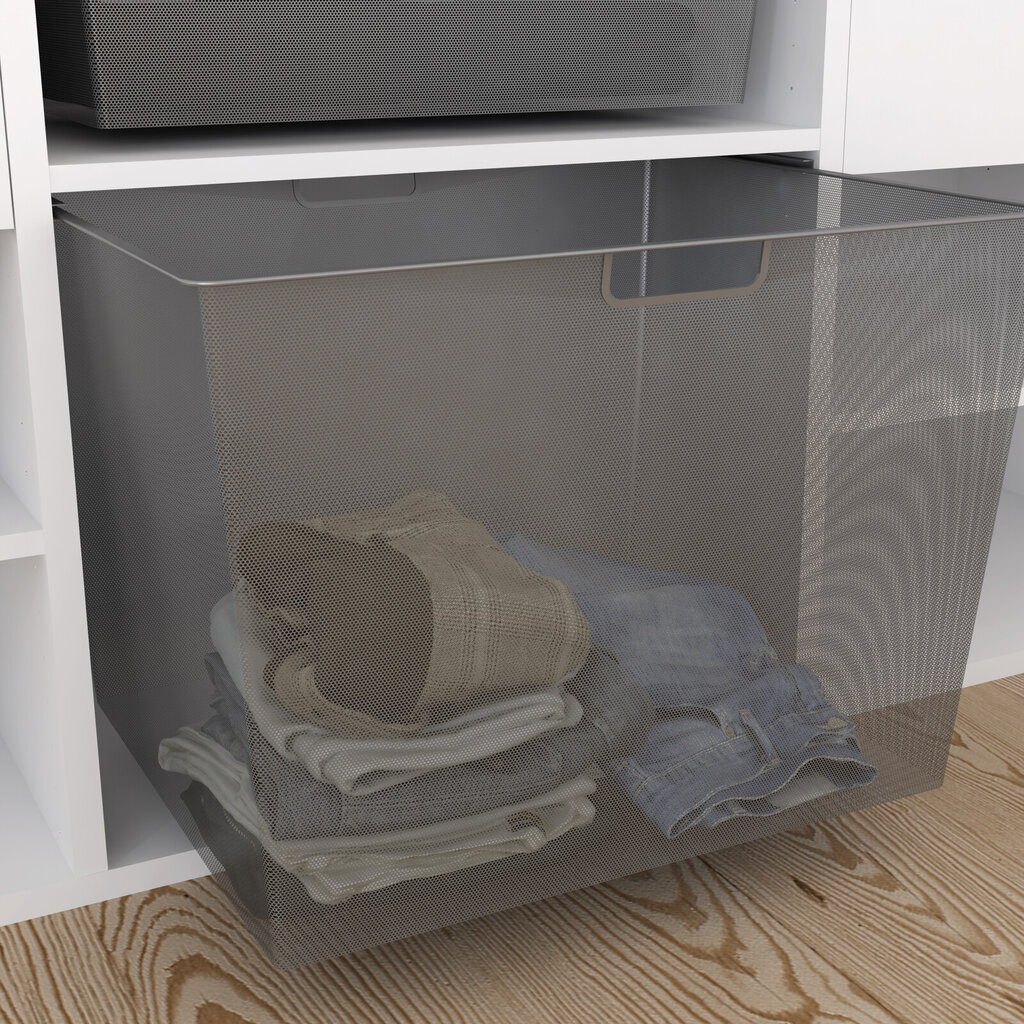 Garderobsindredning tvättkorg mesh Garderobsindredning tvättkorg mesh