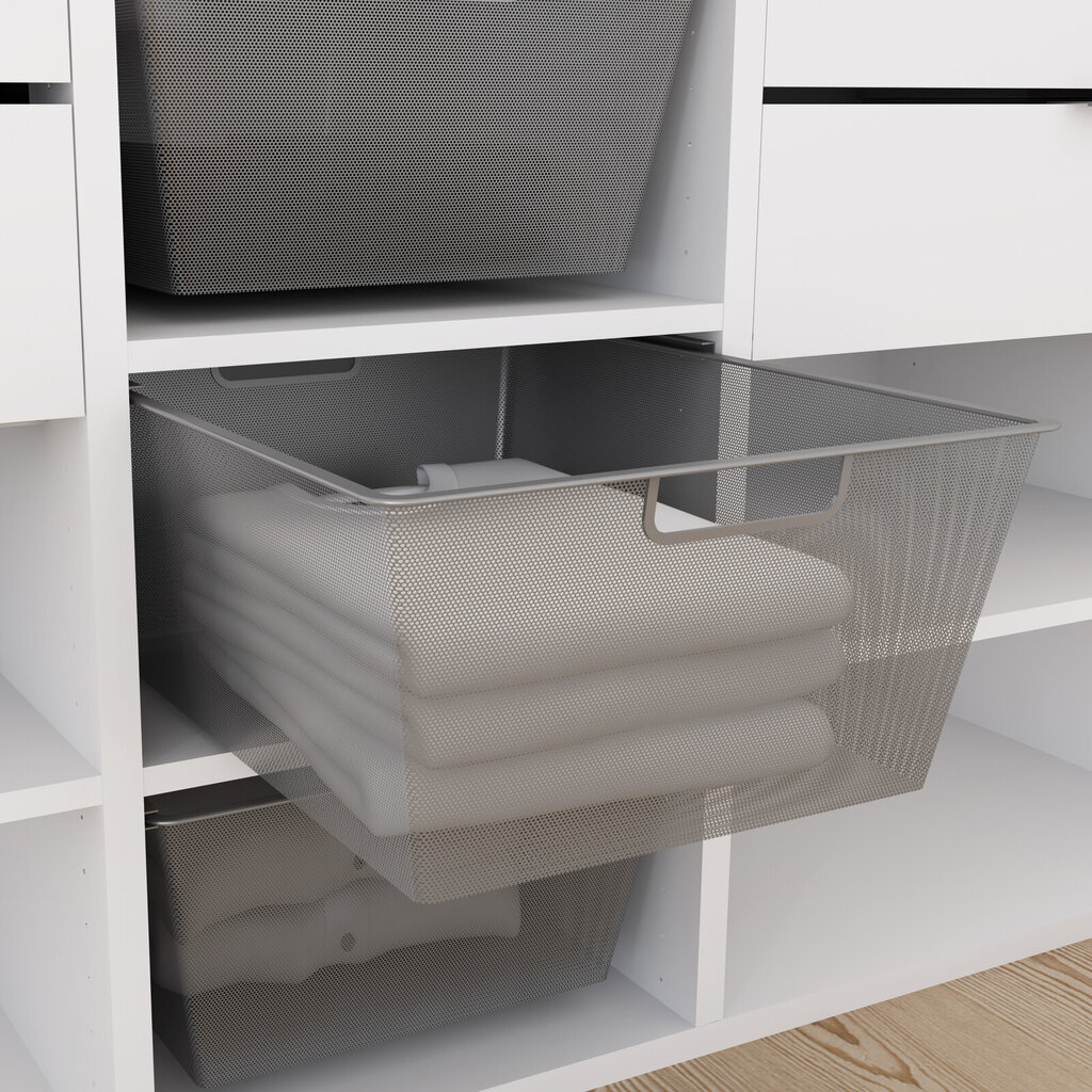 Garderobsinredning back mesh