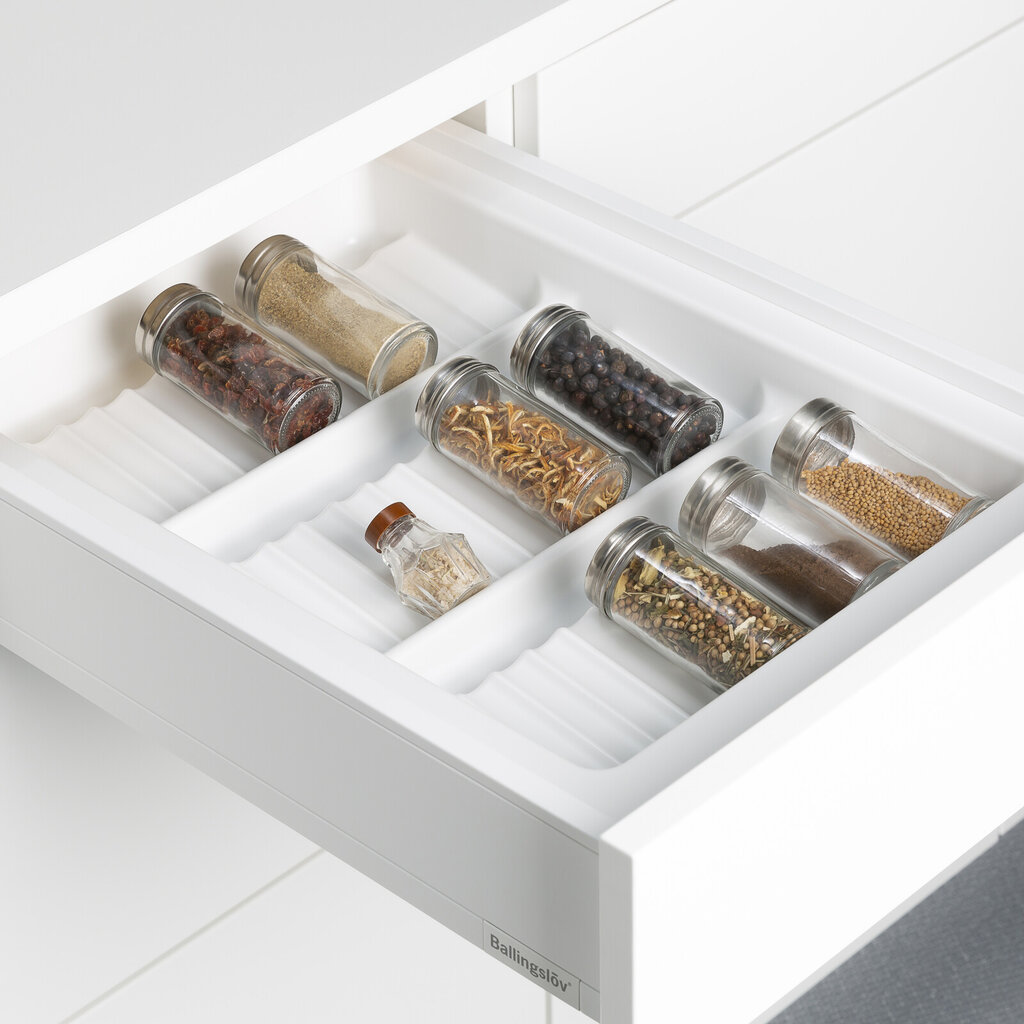 Kryddfack 40 vit plast Kryddfack 40 vit plast