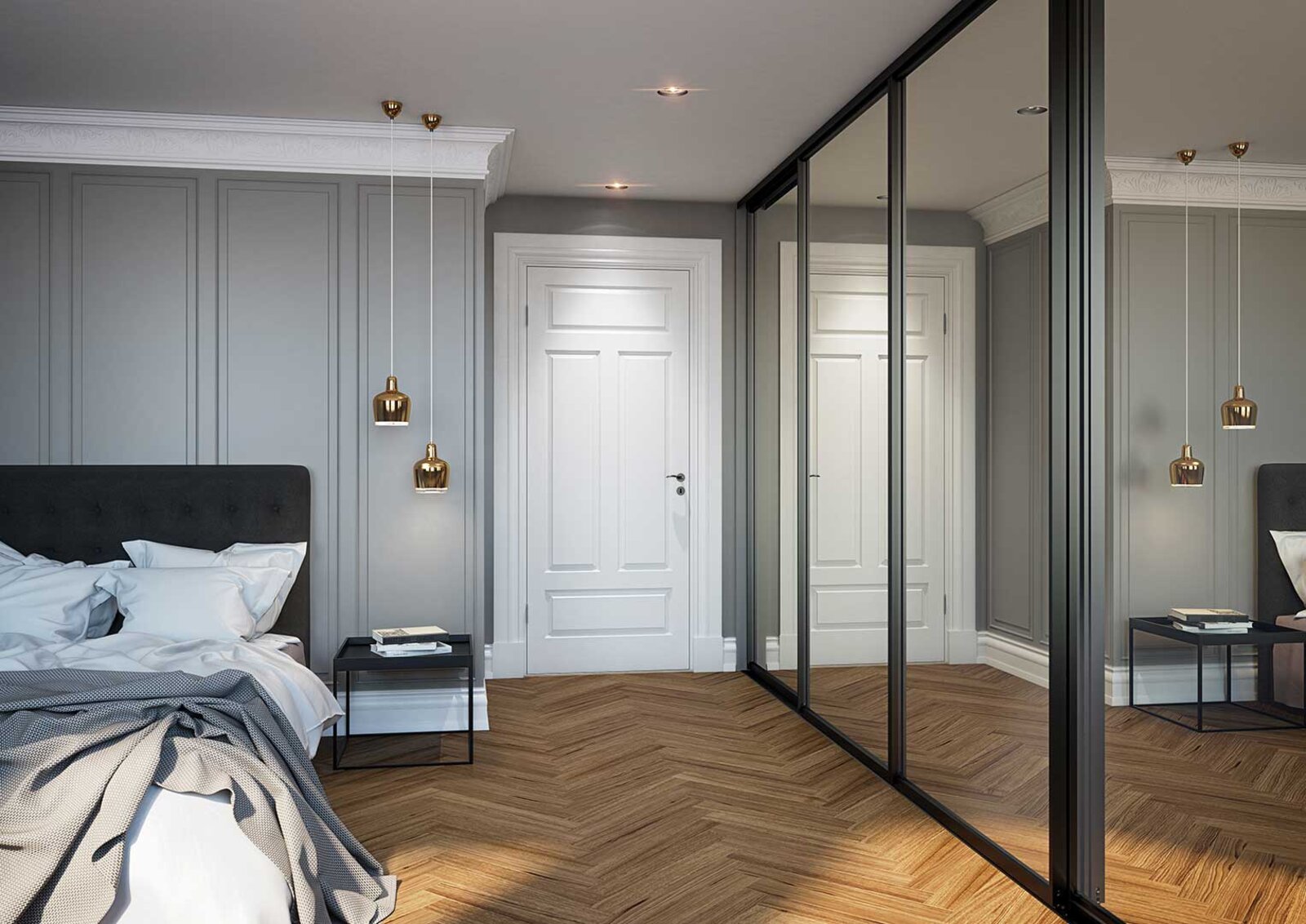 Garderobsinspiration förvaring sovrum