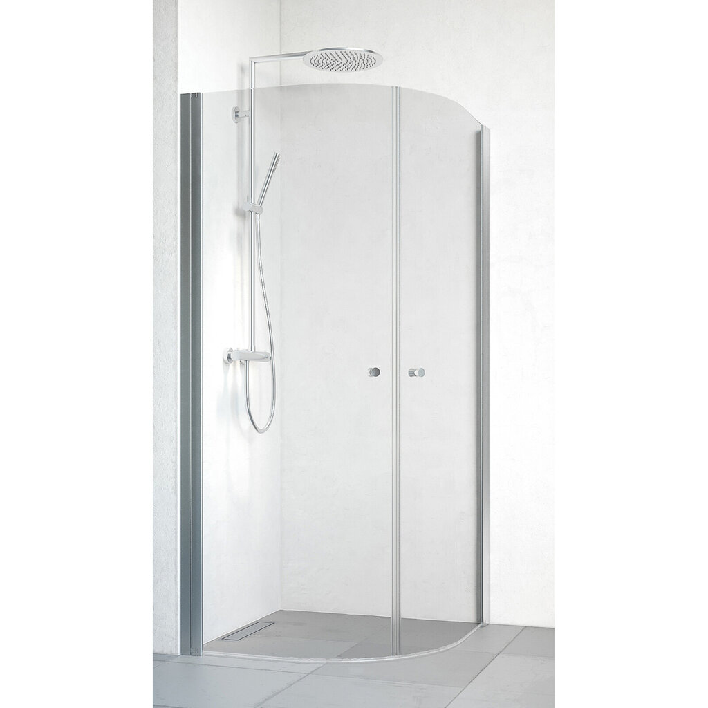 Duschhörna Spirit 90x90 rund matt