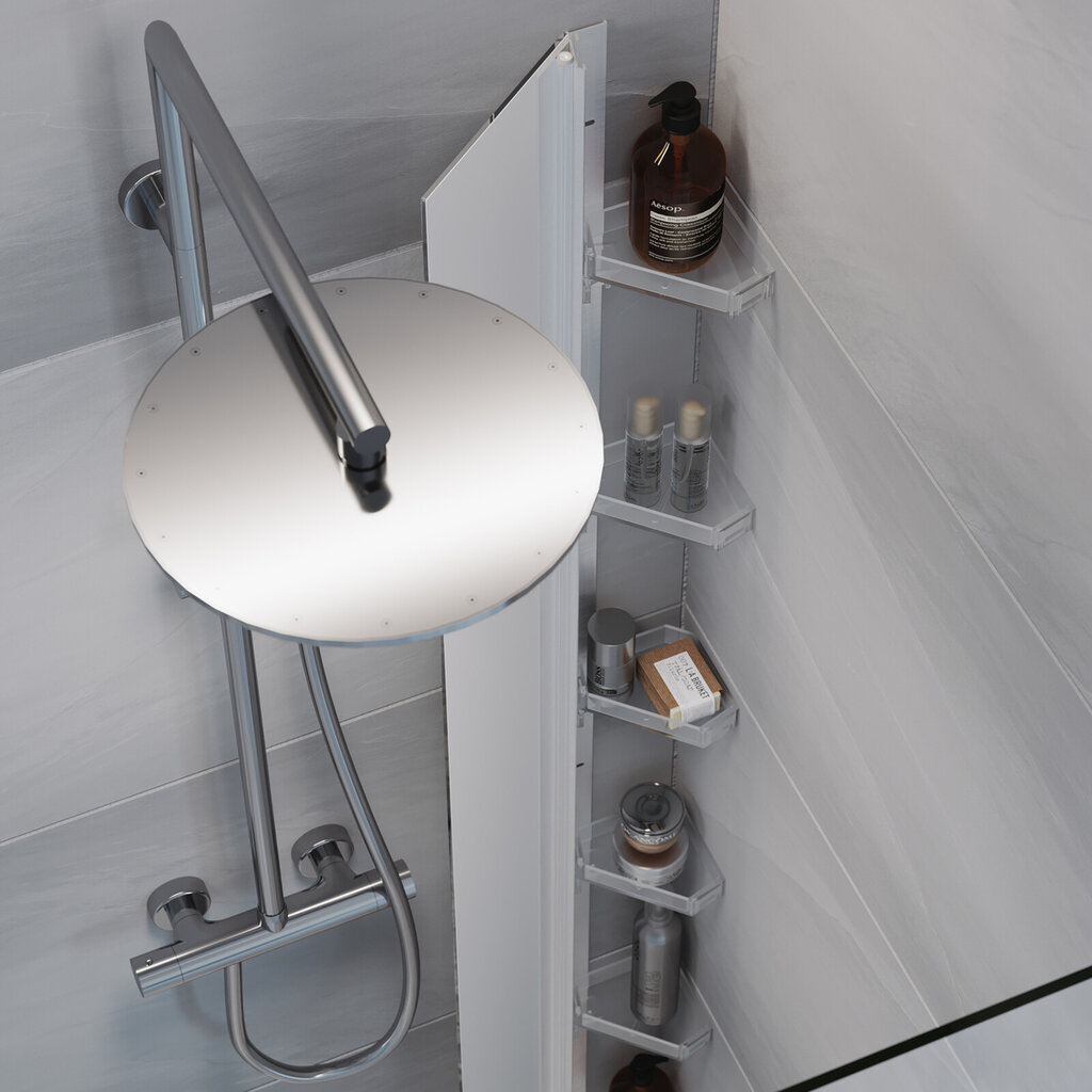 Duschförvaring Hide vit Duschförvaring Hide vit