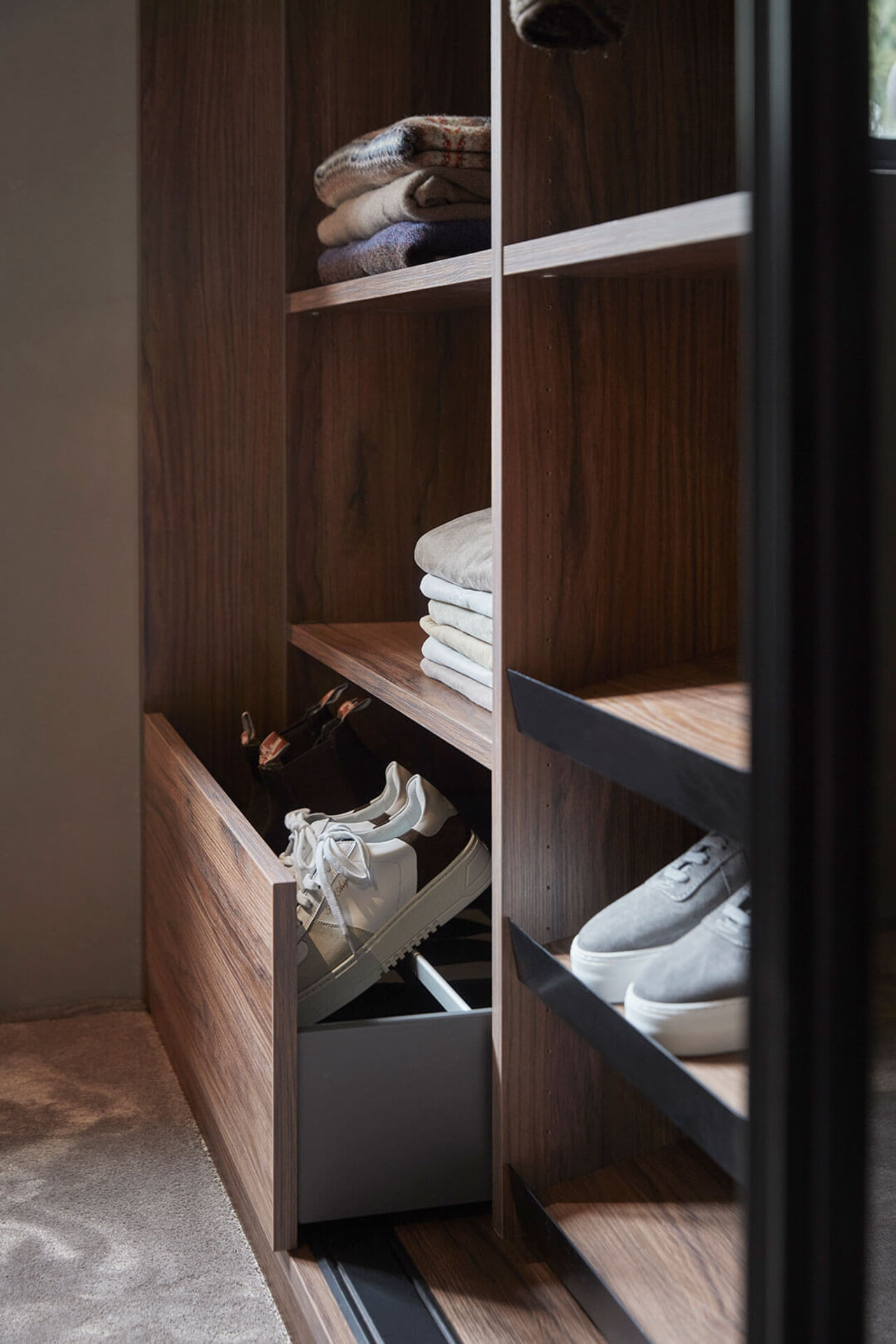 Förvaring sovrum Frontrow inredning