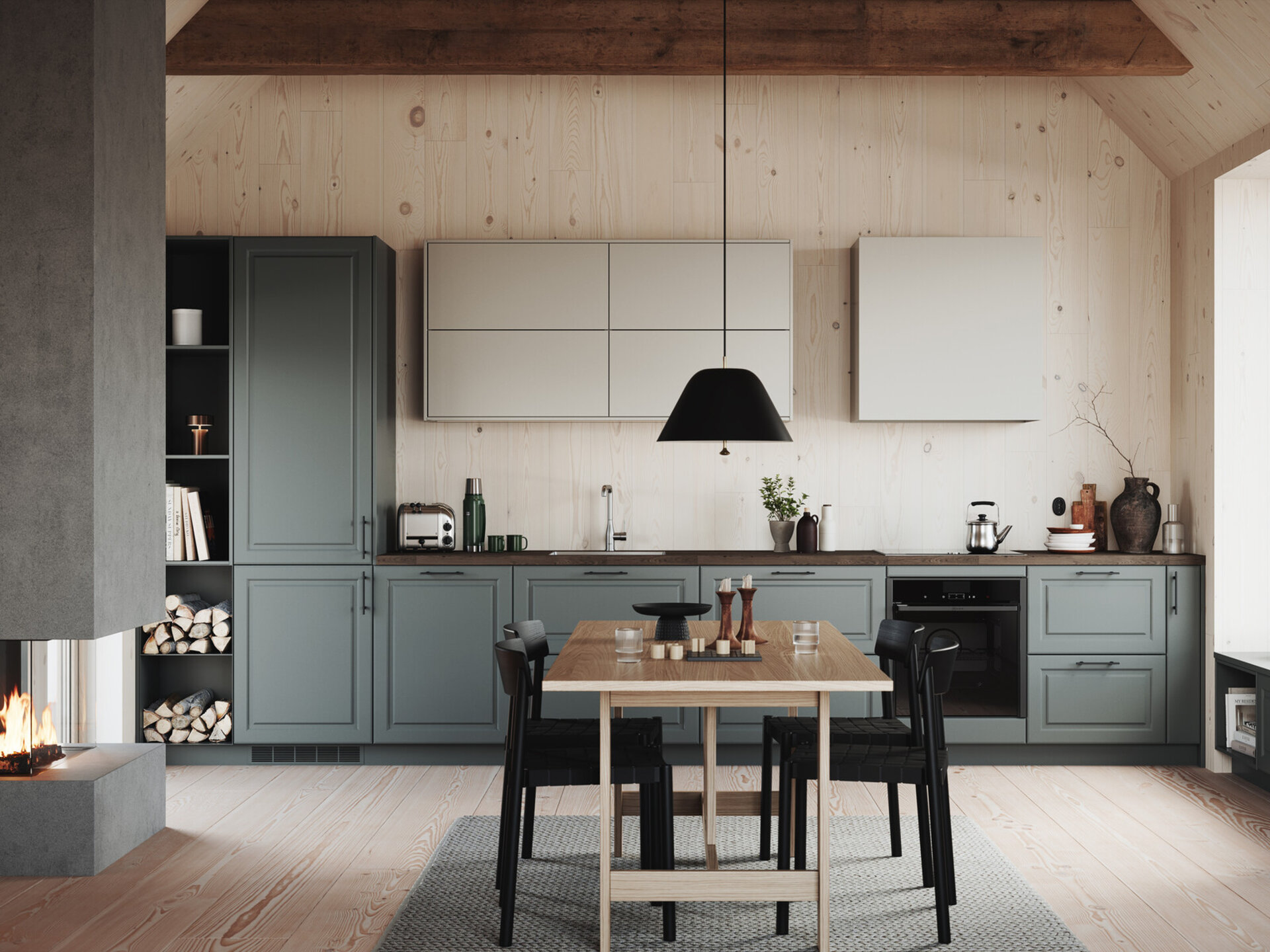 Köksinspiration Star gröngrå Bistro varmgrå Köksinspiration Star gröngrå Bistro varmgrå