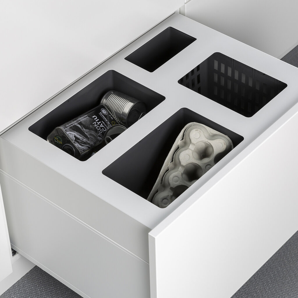 Sopinrede 60 plåt vit