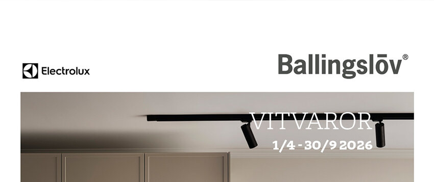 Katalog: Vitvaror från Electrolux