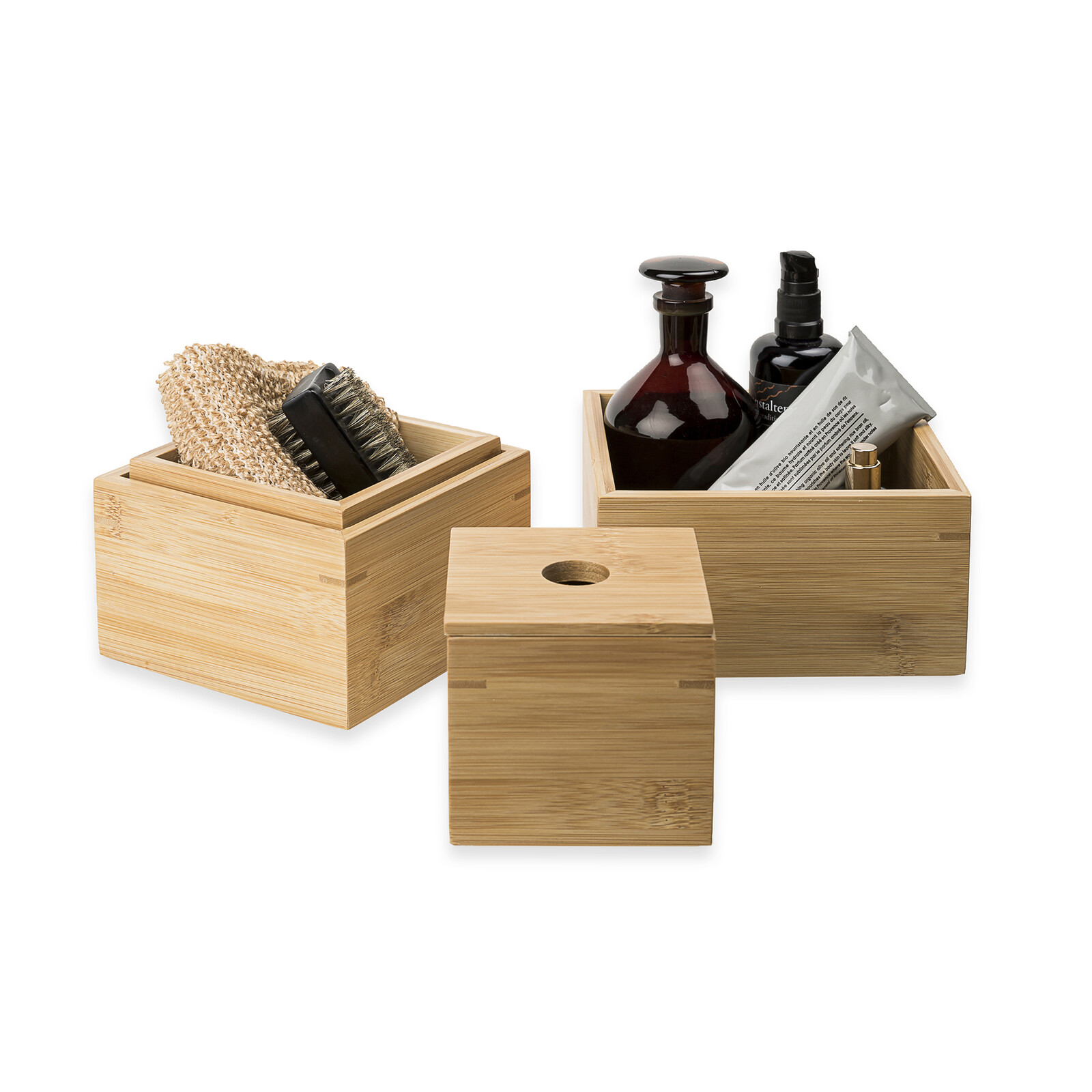 Inbox bambu 4 lådor Inbox bambu 4 lådor